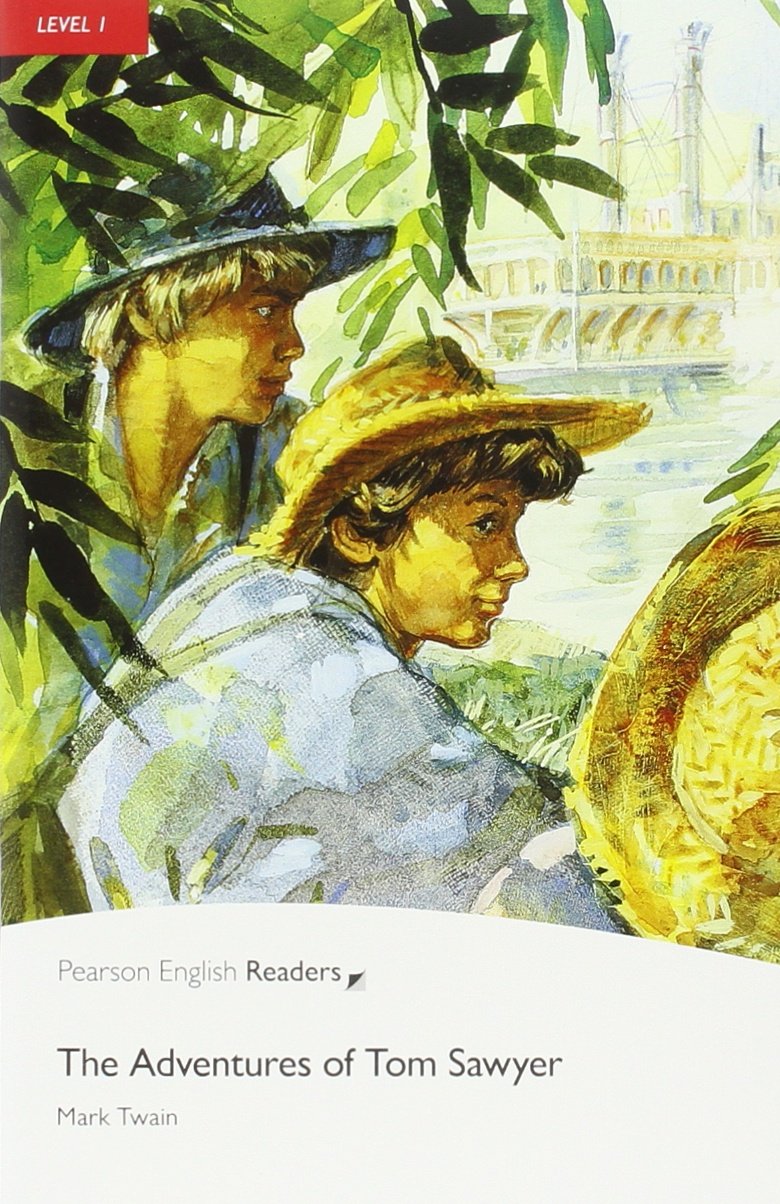 Penguin Readers 1: Adventures of Tom Sawyer, The Book & CD Pack: Level 1