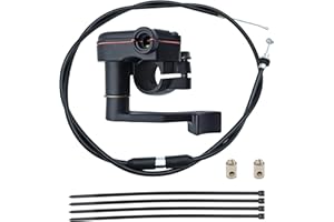 YGQ 7/8" 22mm Thumb Throttle Cable Accelerator Handle Control Assembly for 50cc 70cc 90cc 110cc 125cc 250cc ATV Quad Go Kart TaoTao Pit Bike