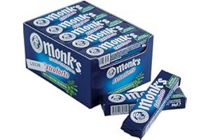 GREAT BRITISH TRADING LIMITED 10 PACCHETTI CARAMELLE BALSAMICHE MONK'S EXTRAFORTE EUCALIPTO MENTA STICK 30 GR