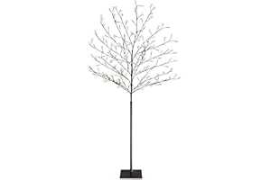 Monzana Albero Ciliegio Luce a LED 220cm con Telecomando e Timer 8 Modi Illuminazione Interno Esterno