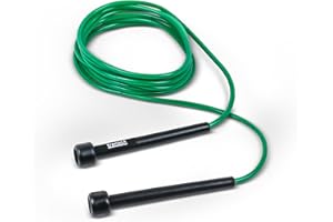 TRENAS Original Speed Rope - 3 Meter - Blau - Grün - Schwarz - Rot - Gelb - Orange