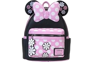 Loungefly Disney Minnie Floral Rock The Dots Mini Zaino