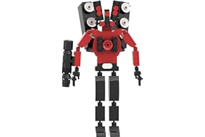 Puruuige Skibidi Toilet Toy Building Blocks Set,Speakerman Titan,Speaker Titan Toy Ideas Giocattoli Giocattoli per Bambini Regalo per Bambini 6+ Ragazzi o Ragazze (259 Pezzi)