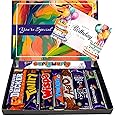 Chocolate Gift Box - Letterbox Hamper - For Kids - Him and Her (Happy Birthday)
