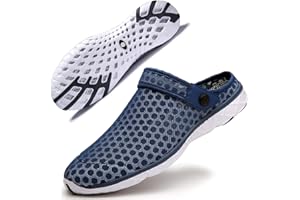 GAATPOT Men Women Mesh Slippers Garden Clogs Summer Beach Sandals Slipper Shoes Breathable Size 36-48