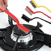 Cleaning Brush Set, 3 in 1 Detailed Cooker, Tiles, Car Wire Cleaning Brush (Copper-Iron-Plastic)