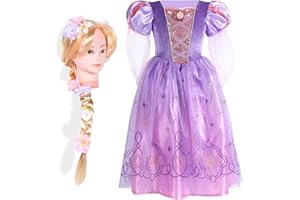 Sincere Party Costume da principessa per ragazze Deluxe con accessori