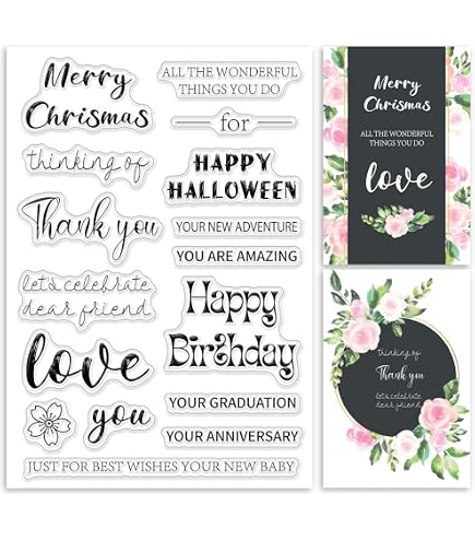 God Is Good – Transparante Siliconen Stempelset Voor Kaarten Maken, Scrapbooking En Meer (geloofsthema)