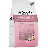 Dr.Sacchi Premium Low Grain Beef and Lamb Kitten Food 1 Kg