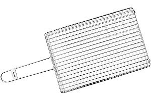 IBILI Doppelgrill für Kokotxas, 30 x 20 x 1 cm, 18% Edelstahl