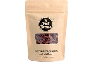 ‎VIETBEANS Birds Eye Chili Dried Whole - Chili for Mill - Extremely Hot Chilli - Chili Peppers Dried Whole - 30 g Whole Red Dried Chili Peppers