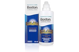 Boston Advance Conditioning Solution, 120ml - Condition Your Lenses - Cushions and Rehydrates for Comfortable Wear - for Rigid Gas Permeable (RGP) and Hard Contact Lenses