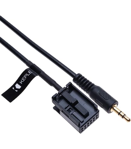 Ashata adaptateur Bluetooth 2RCA AUX IN Radio stéréo de voiture 2RCA