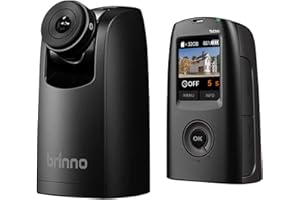 Brinno TLC300 Fotocamera Timelapse - 1080P HDR/FHD, 118° FOV, F2.0, display IPS LCD da 1,44", facile da usare in cantieri, interni ed esterni, lunga durata delle batterie AA (fino a 100 giorni)