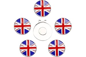 Eshan Marcadores de pelota de golf para gorros magnéticos clips bolsa de golf accesorios regalo para hombres mujeres golfista