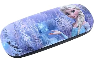 ‎NASENFAHRRAD24 nasenfahrrad24.de unverfroren süßes Brillenetui Eiskönigin mit Metallscharnier - EISWALD