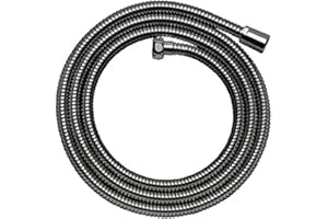 hansgrohe Część zamienna, Secuflex metalowy wąż prysznicowy, 4-otworowa bateria wannowa, chrom