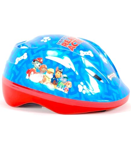 Casque Vélo Enfant Paw Patrol - Taille S 50-56 Cm - Design Dynamique Avec Aérations