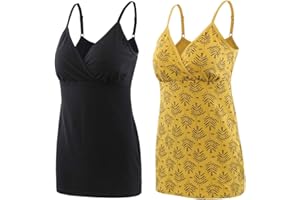 ZUMIY Abbigliamento Premaman Top, Donna maternità Top prémaman T-Shirt Gravidanza Allattamento Top