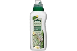 Dehner Kakteen- und Sukkulentendünger, hochwertiger Flüssigdünger, Dünger für Kakteen / Sukkulenten, organischer NPK-Dünger, mit Spurennährstoffen, 500 ml, für ca. 100 l, bunt