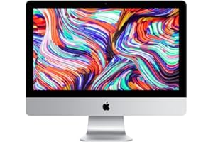 Apple iMac 4k / 21,5 pollici/Intel Core i5 3,0 GHz / 4 core/RAM 16 GB / 1000GB HDD/model iMac18,2/Radeon Pro 555 2GB/ tastiera e mouse originali apple compresi (Ricondizionato)