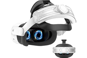 FDHYFGDY Correa Elite para Meta Quest 3S/Quest 3 Accesorios cómodos para Correa para la Cabeza con Almohadillas de Esponja mejoradas para Quest 3/3S [Aumentar el Soporte, Aumentar la Comodidad]