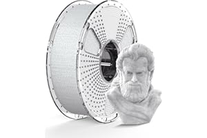 SUNLU 3D Printer Filament, Marble PLA Filament 1.75mm, 3D Printing Filament Low Odor, Dimensional Accuracy +/- 0.02 mm, 2.2 LBS (1KG) Spool 3D Filament (Marble Texture)