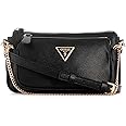 GUESS Womens Noelle Double Pouch Crossbody Handbag