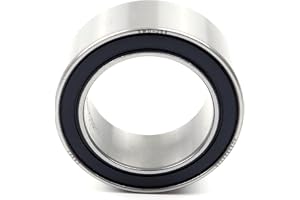 Parts and Parts vinkelkontaktlager AC35520020 2RS 35x52x20 mm, DIN 628, dubbelradigt, lågfriktions, förseglat lager för radiella och axiella belastningar, idealiskt för industri- och