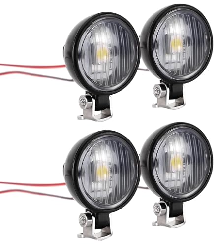 Lichtschirm Auto 4 LED Weißes Licht Mit Lampenschi Produktbild-Vorschau 11