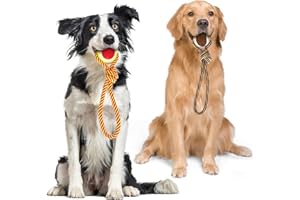 Nobleza - Corde de Jouet pour Chiens 100% Coton, bénéfique pour la santé mentale du Chien, la santé Dentaire et Le Nettoyage des Dents - Type de Chiens - 28 cm