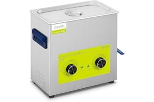 ulsonix PROCLEAN 6.5MS Ultraschallreiniger 6,5 l Ultraschallreinigungsgerät 180 W 40 kHz Heizleistung 300 W Ultraschall Reinigungsgerät Ultraschallbad Ultrasonic Cleaner