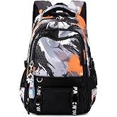 Tanou Teen Boy Backpack, Camouflage School Backpacks for Kids | 12+ years, Large Backpack for College and High School in Nylo
