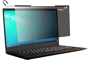 Thorani Magnetische Blickschutzfolie 14 Zoll (16:9) – Sichtschutz & Displayschutz Laptop – Privacy Filter für seitliche Blicke – Kratzfeste Folie – Einfache Magnet-Befestigung – Schutz Privatsphäre