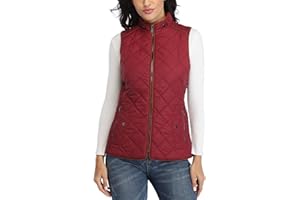 Wudodo Gilet Duvet Femme Ultra Chaud Veste sans Manche Col Roulé Grande Taille Hiver Doudoune