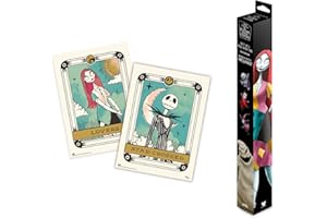 Grupo Erik Poster Disney Pesadilla antes de Navidad, 2 Posters para pared - Laminas decorativas : Decoración habitación, Posters decorativos (38x52 cm)