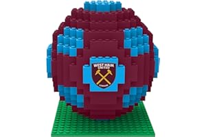 FOCO Kit de construction de football 3D West Ham United FC BRXLZ XL sous licence officielle