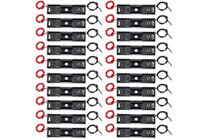 AEDIKO 20pcs AA Battery Holder 1x1.5V AA Battery Holder AA Battery Holder with Wires