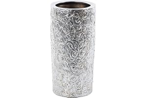 Adda Home PARAGÜERO, Ceramica, Cromo, 25X25X50 Cm