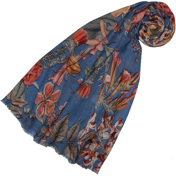 Lorenzo Cana Herren Schal - Wollschal Mit Paisley Muster (35x160cm, 100% Wolle)