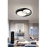 ARTELUZ Modern &Ccedil;ift Yuvarlak Plafonyer Kumandalı Led Tavan Avize