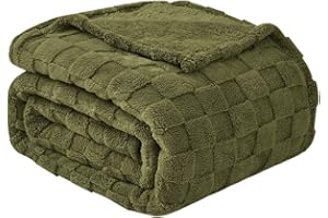 Good Nite Coperta Pile Plaid a Scacchi - Coperta Letto Matrimoniale e Singolo, Coperta Divano, Coperta Quattro Stagioni Morbido Accogliente e Caldo Saldo per Primavera Estiva Autunno Inverno