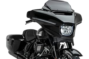 Puig 22109F Bulle High-Road Sport - Protection Aérodynamique et Design Sportif, Fumé Foncé