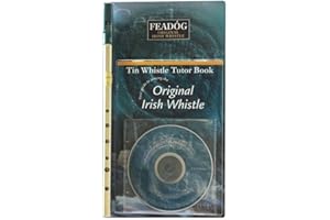 FEADOG @ 1TO1MUSIC Feadog Brass Irish Penny Whistle Triple Pack (Whistle, Book & CD) - Key of D