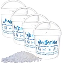 Luftentfeuchter Granulat Tabs Mit Loch – 8 X 425 G Nachfüllpackung, Ohne Strom – Gegen Schimmel Und Feuchtigkeit In Räumen