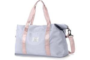 SZSYCN Reisetasche Damen Sporttasche 40X20X25 für RyanairHandgepäck Tasche Weekender Bag Schwimmtasche Wasserdicht Travel Bag Duffle Bag Fitnesstasche Frauen Kliniktasche für Reise Gym Flugzeug