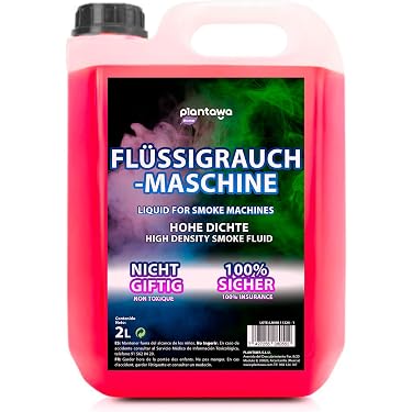 Nebelfluid Hohe Dichte Erdbeer-Duft – 5 Liter, Für Nebelmaschinen, Party- & Bühneneffekte