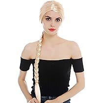 Parrucca Trecce Lolita Con Fiocchi - Biondo Oro 60cm, Perfetta Per Carnevale E Cosplay - Foto 8