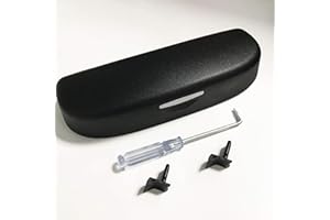 ‎LFOTPP LFOTPP Seat Leon Cupr*a/Cupr*a Formentor/Sko-da Kodiaq Karoq/for*d Focus MK4 PUM*a Auto Sonnenbrillenetui,Leon Zubehör Sonnenbrillen Organizer, Cupr*a Formentor Auto Innenaufbewahrung (Schwarz)