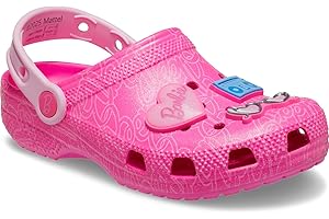 Crocs Mattel Pink Barbie Classic Clog K, Zuecos Unisex niños